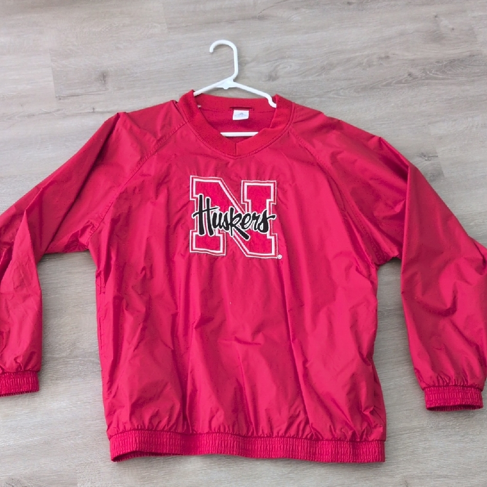 Adidas Red Pullover Jacket